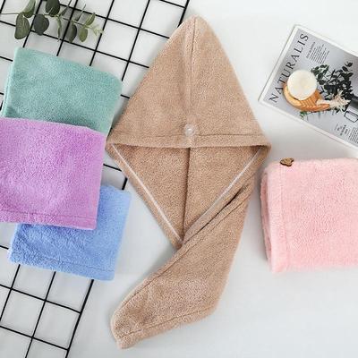Women's Quick-Dry Hair Towel Cap - Absorbent Headscarf for Long Hair