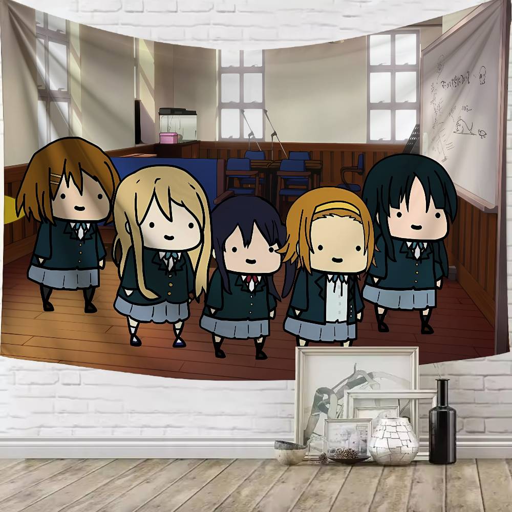 Cute Hot Girl Fashion Anime KKONS Tapestry Living Room Bedroom Gamer Room Decoration Large Luxury Tapestry