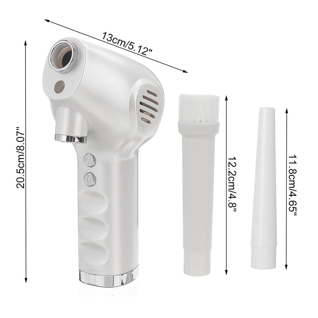 Puf de aer fără fir pentru curățarea computerului înlocuiește dozele de gaz comprimat, suflător de curățare reîncărcabil 6000/10000mah