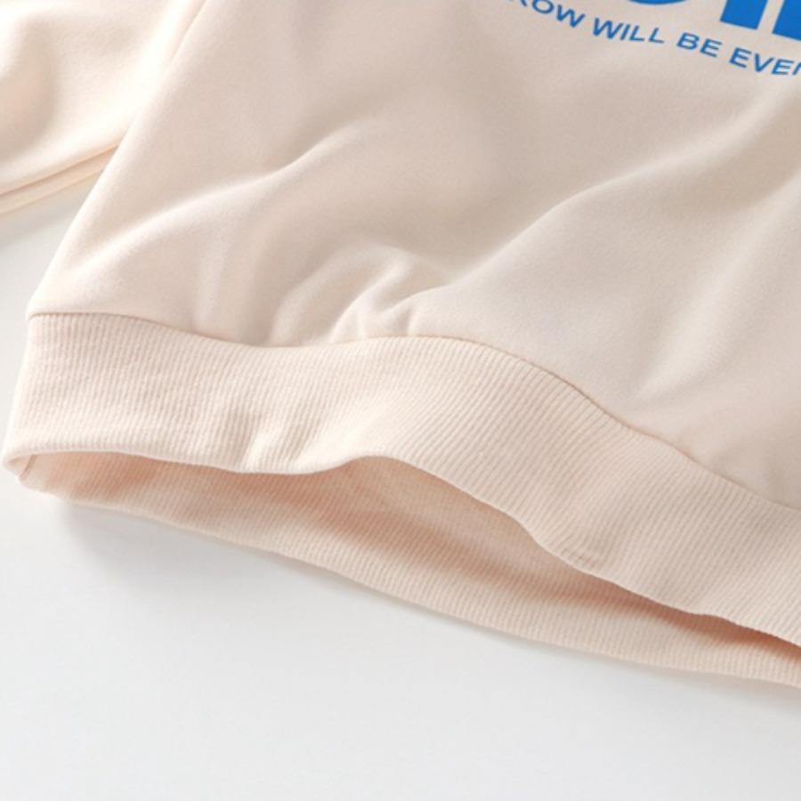 Baby Girls Boys Sweatshirt Kids Letter Hoodies Toddler Autumn Outerwear Winter Children's Clothing