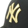 New Era 59FIFTY New York Yankees Vorgebogen Kappe, Schwarz/Gold