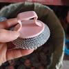 Removable & Washable Steel Wool Cleaning Ball: Pet-Safe, Non-Shedding, Non-Abrasive, Non-Stick Kitchen Brush