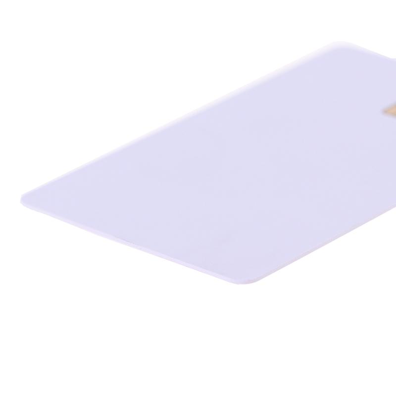 10Pcs SLE 4442 Chip With Hico Magnetic Stripe Contact IC Card 2 In 1 Blank Card