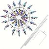 Einzigartige und magische Windmühle, kinetische Windskulpturen & Spinner, 3D-Windspinner, bezaubernder Windspinner für Hof und Garten, Windfänger
