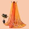 Long Sunscreen Shawl Thin Female Wrap Shawls Elegant Shawl Silk  Spring