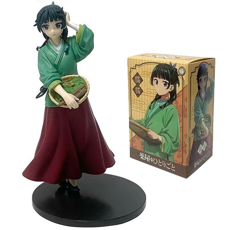 Medizin Haus Mädchen Anime Katze Figur PVC Modell Desktop Niedliche Figur Dekoration Ornament Anime Peripherie Geburtstag Geschenk