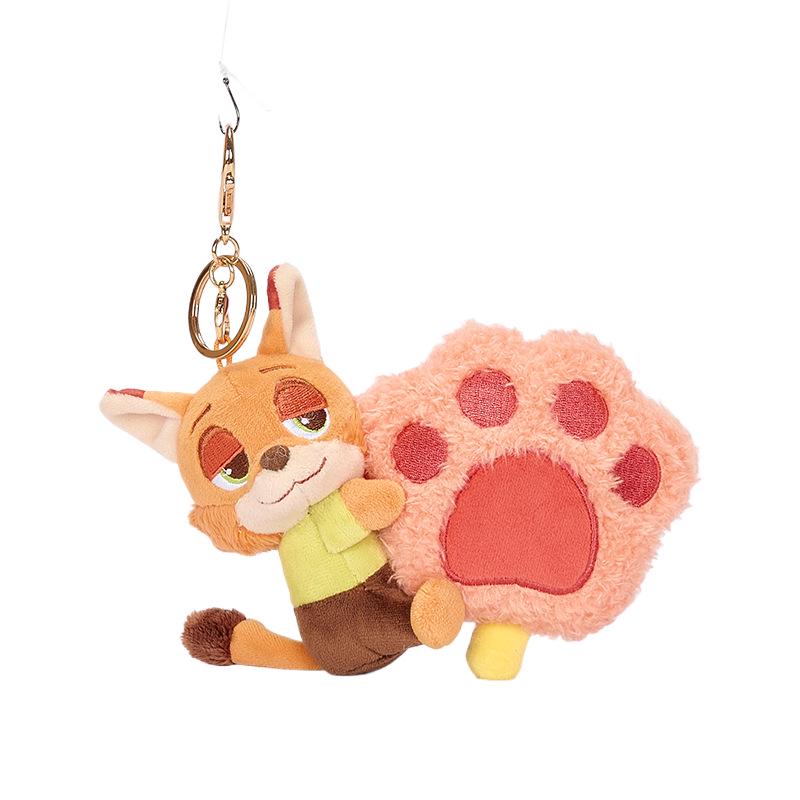 Disney Zootopia Love Hug Plush Pendant: Judy & Nick Ornament Gift Officially Licensed