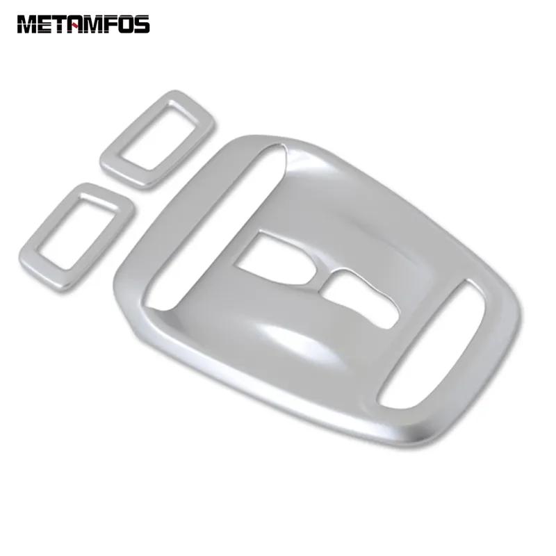 Reading Light Lamp Cover Trim For Volvo XC60 XC 60 2017 2018   Matte Decoration Frame Interior Accessories Car Styling