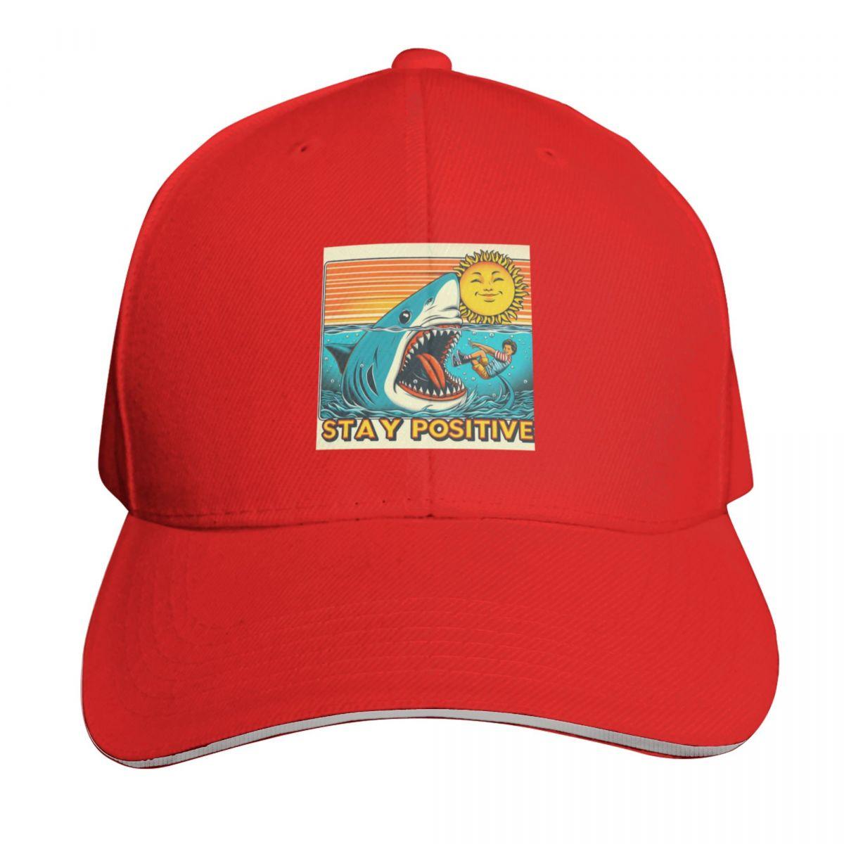 Stay positive motivational humour Baseball Cap fishing hat Trucker Cap Custom Cap Trucker Hat Unisex Womens