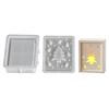 Efficient Silicone Holiday Molds Heat Resistant For Resin Soap Making Christmas Party Decoration Crafts J0MC