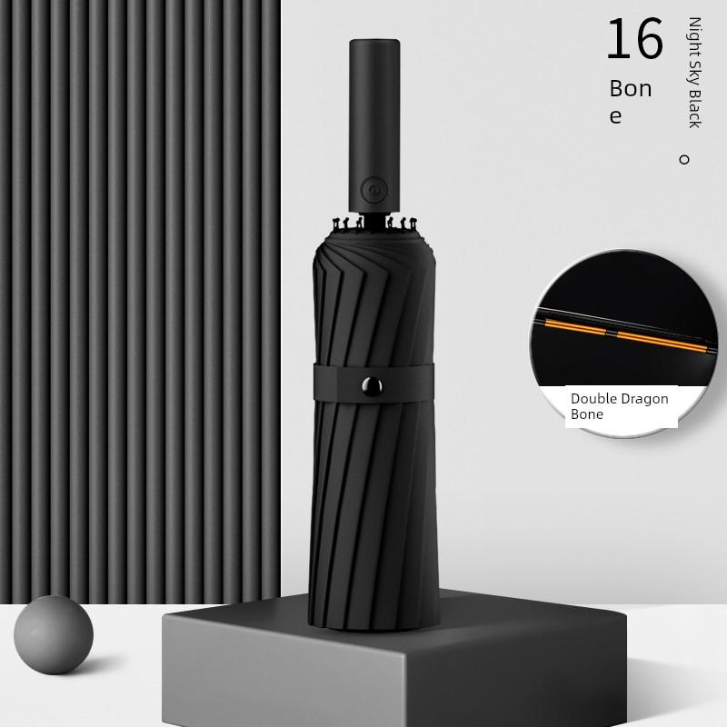 Fully Automatic Umbrella, Sun Protection Umbrella, Uv Protection Umbrella, Dual-Use for Sun and Rain, Foldable, Reinforced, Large Size for Home Use