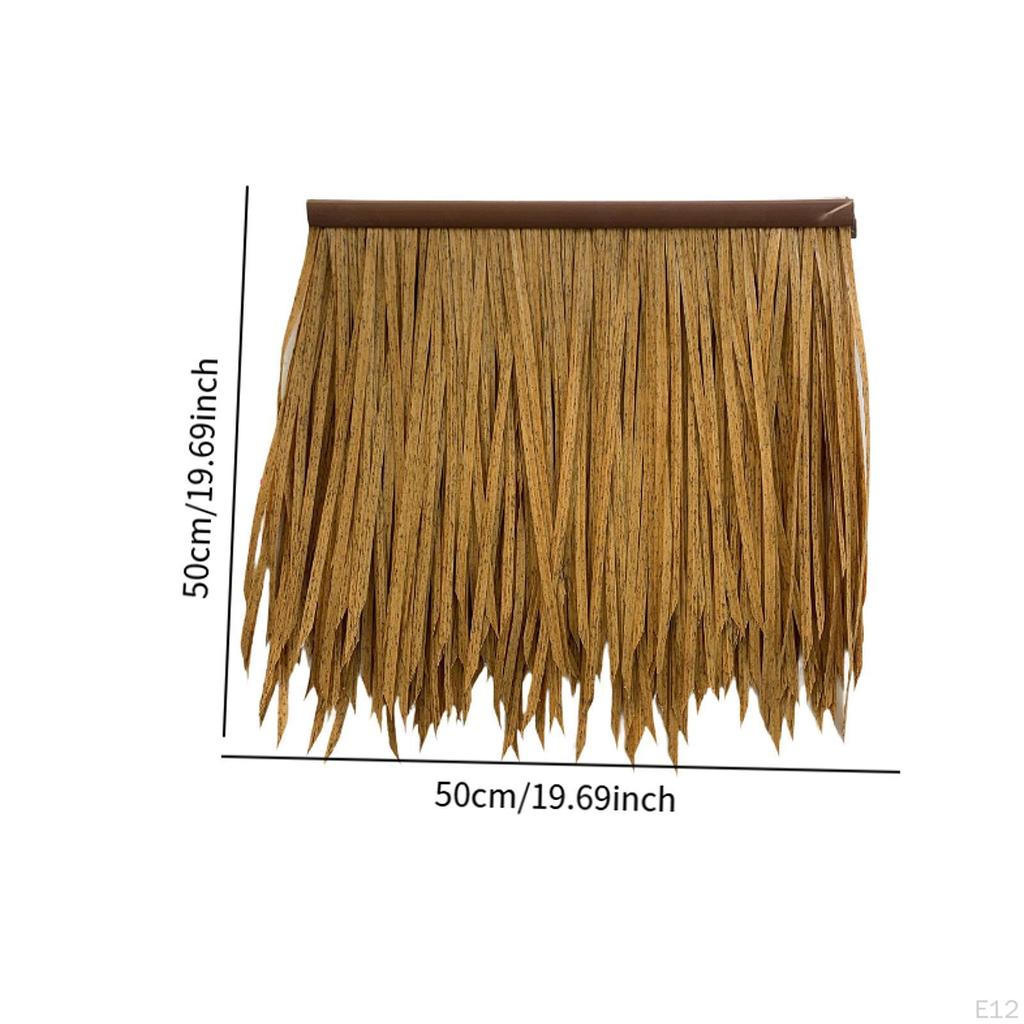 Kunstrasen-Strohdach für die Außendekoration