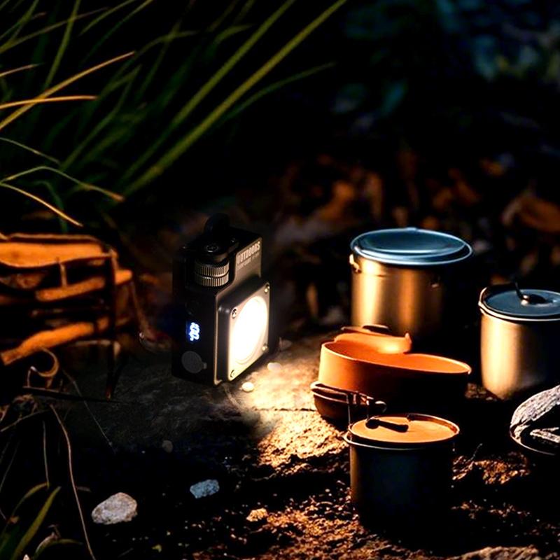 2025 Mini Lanternas de Chaveiro Magnéticas COB Ultrabrilhantes, 120-3500Lm Brilho Ajustável, Magnéticas e À Prova D'água