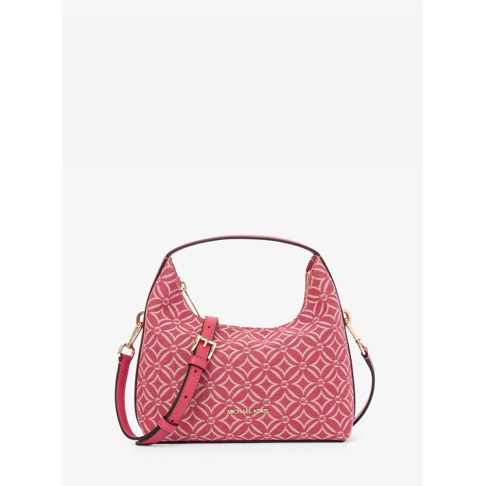 

ЖАККАРДОВАЯ СУМКА ЧЕРЕЗ ПЛЕЧО MICHAEL KORS EMBER LOGO 35F4G7YM1J7011 СВЕТЛО-ЯГОДНЫЙ SOLVE