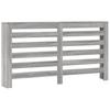 Radiator Cover Grey Sonoma 149 x 20 x 82 cm Particleboard