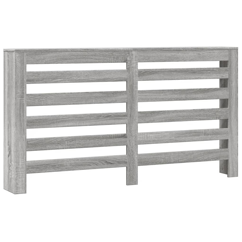 Radiator Cover Grey Sonoma 149 x 20 x 82 cm Particleboard