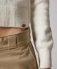 DICKIES Women'S Jacquard Sweater Knit Egret