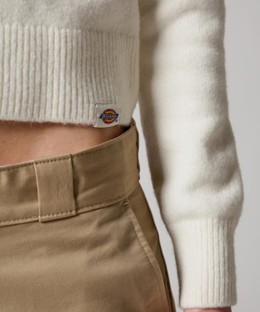 DICKIES Women'S Jacquard Sweater Knit Egret