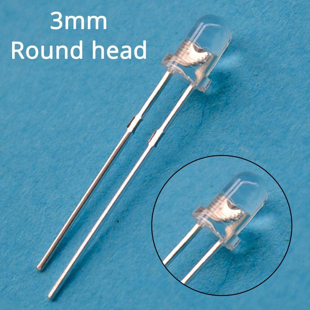 1000pcs F3 3mm Round White Red Yellow Blue Green Bright Light Emitting Diode Assortment Kit Bulb Led Lamp Electronic Component