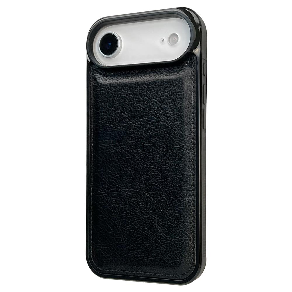 For iPhone Air Case Calf Texture PU Leather Anti Fingerprint Back Phone Cover