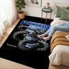 Pantera Skull Living Room Nonslip Area Rug Soft Carpet For Bedroom Game Playroom Sofa Office Home Decor Doormat Christmas Gift C926726