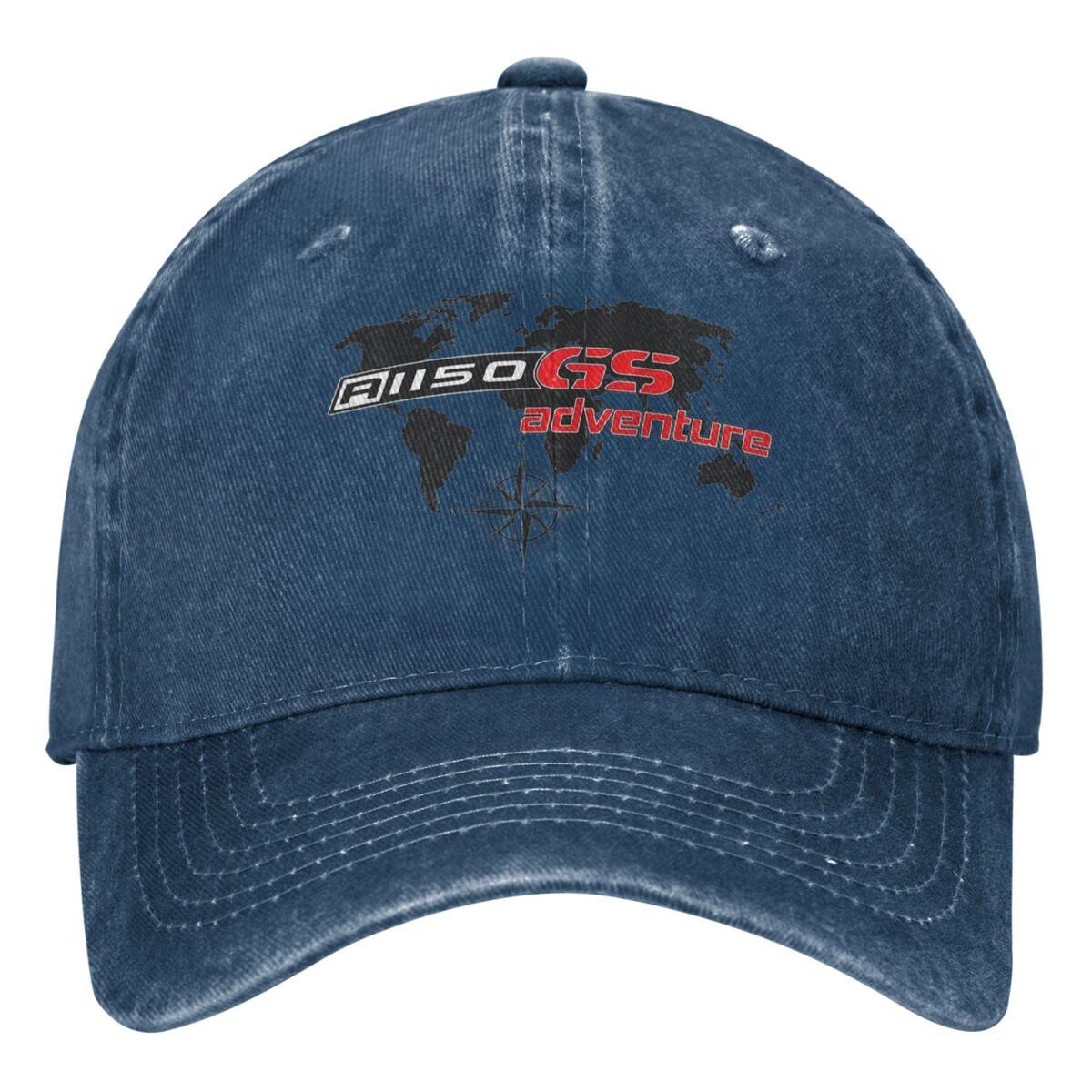 GS World Map Baseball Cap For Couple Women Motorcycle Moto Stylish Trucker Dad Hat y2k Cool Design Hunting Camping Baseball Caps One Size