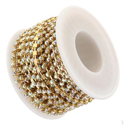 Strass-Cup-Schließkette