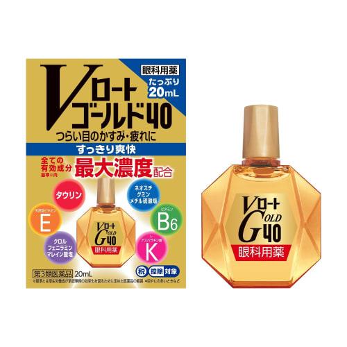 

[Third-class OTC drug] V-Rohto Gold 40 20mL