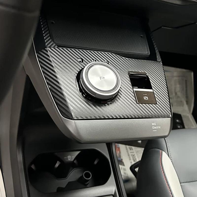 Car interior gear shift panel decorative sticker Car interior decorative sticker For MG 4 MG4 EV Mulan 2022 2023 2024 UU333