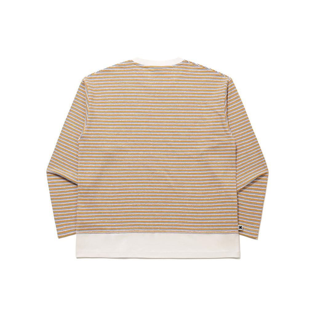 Kodak Multi-Stripe Long Sleeve T-Shirt Yellow