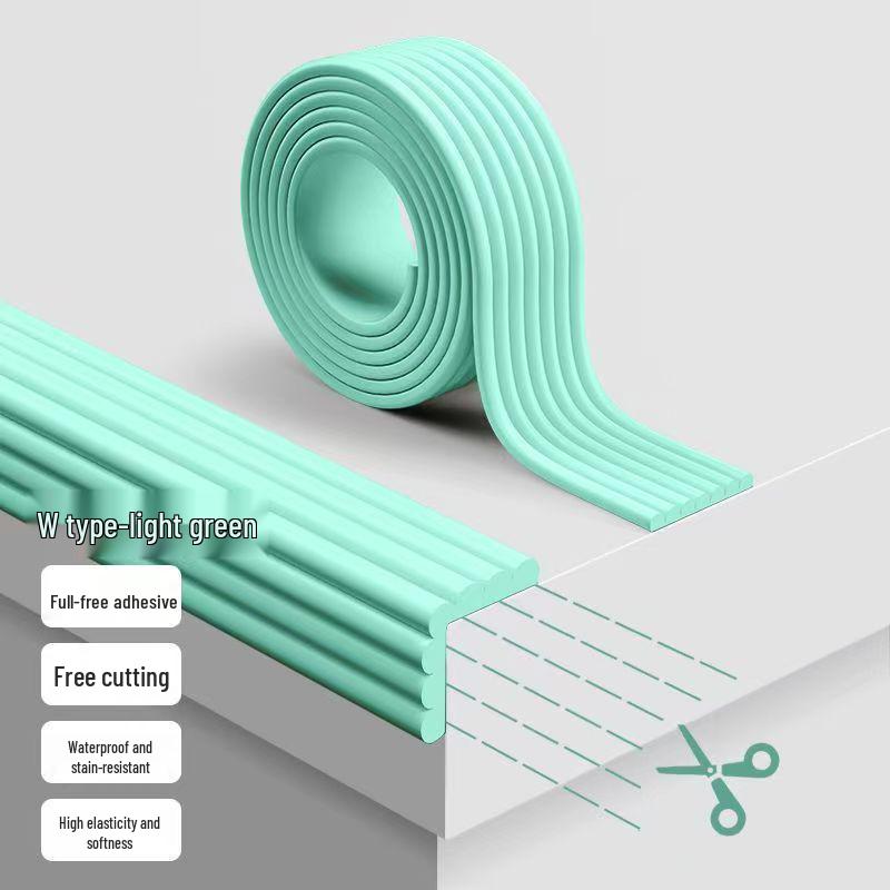 Soft Edge Anti-Collision Foam Protector Strip for Corners and Walls