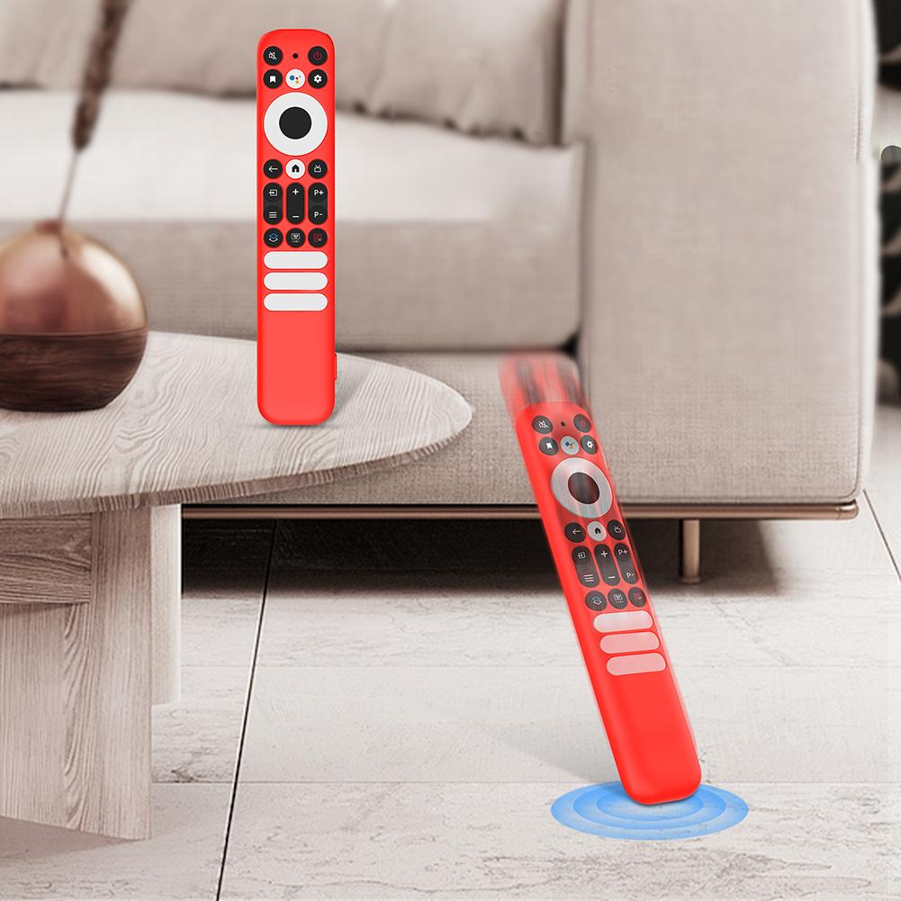 Silicone Remote Case Anti-Slip Protective Controller Sleeve Skin Remote Protective Case Remote Cover for TCL RC902V/TCL-RC802NU1