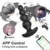 APP Bluetooth Wibrator Analny dla Mężczyzn Masażer Prostaty Bezprzewodowy Pilot Korek Analny Wibrujące Zabawki Seksualne dla Dorosłych dla Kobiet Mężczyzn Gejów