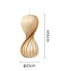 Wabi Sabi Tall Wood Floor Lamp Retro Japanese Grass Skirt Light Living Room Bedroom Designer Simple Sofa Corner Standing Lamp