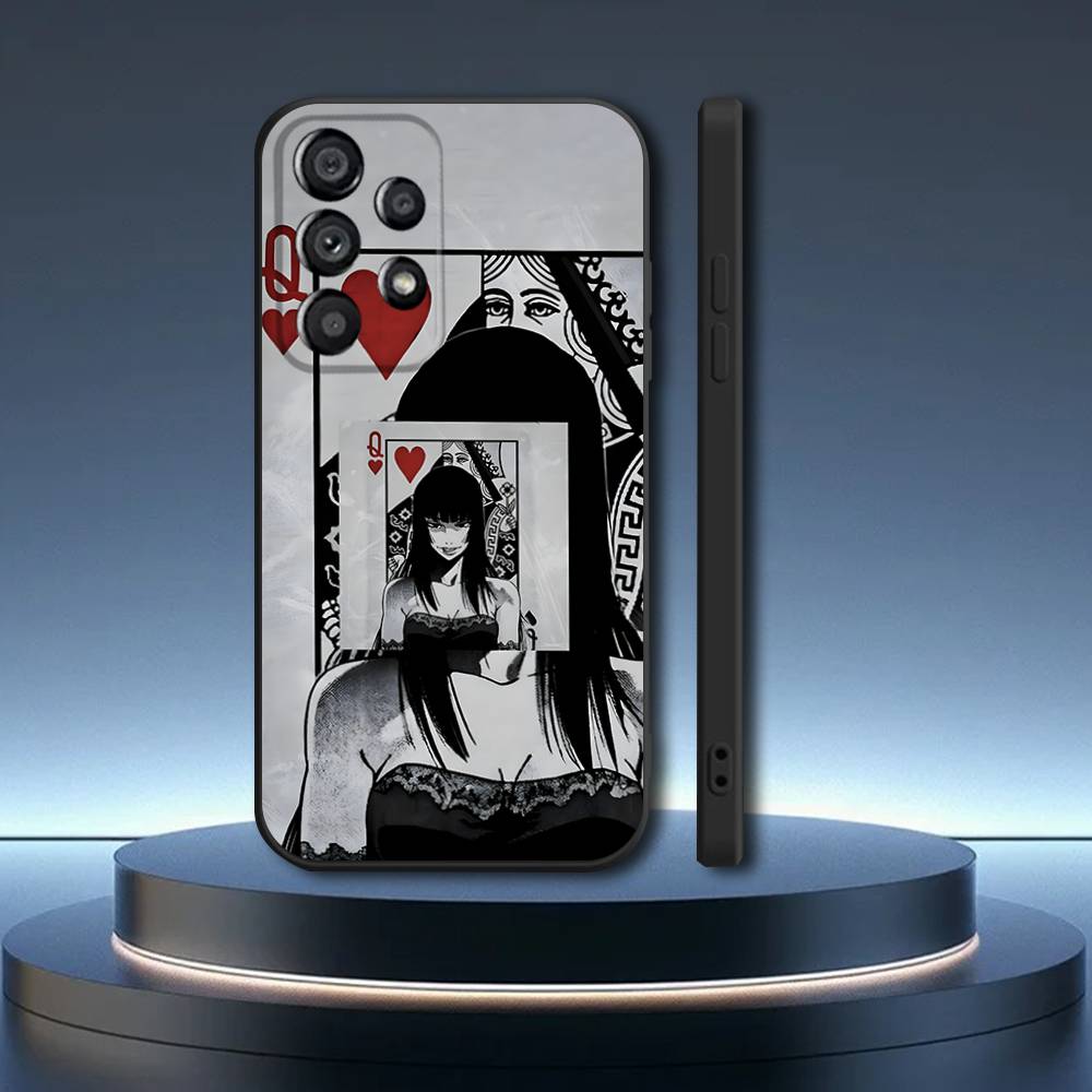 A-Alice in B-Borderland Phone Case For Samsung Galaxy A73,31,32,72,41,53,52,71,22,5G,Note,J7,8,9 Soft Black Cover