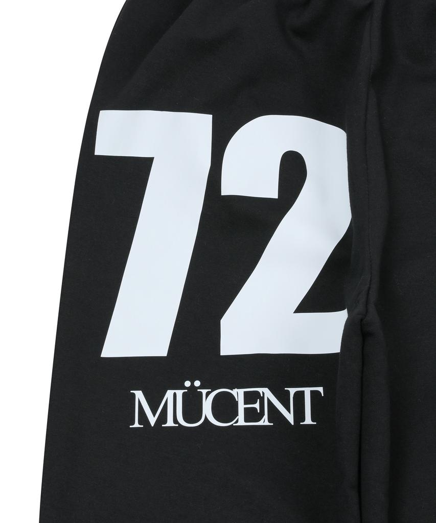 MUCENT Signature Bag 72 Lettering Wide Sweatpants Unisex (2 Colors)