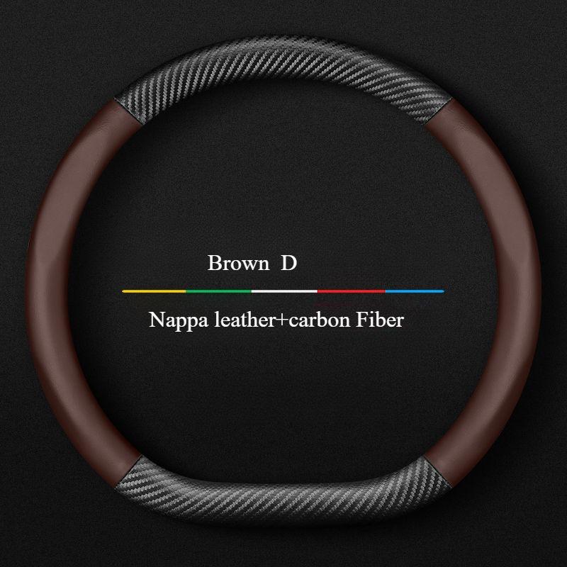 Car Steering Wheel Cover for Hyundai I10 I20 I30 I40 Ix25 Ix35 Ix55 Tucson Palisade Kona Santa-fe Getz IONIQ Sonata Accessories