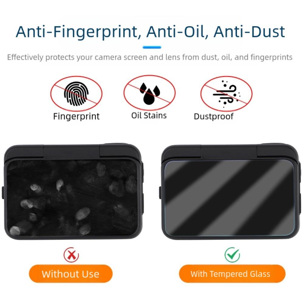 2 PCS Tempered Glass Screen Protector For Insta360 GO Ultra High Definition 10*6.5*1.6CM Tempered Glass Sports Action Video Part