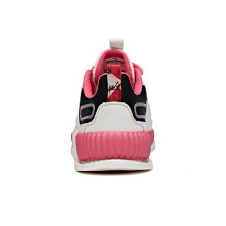 Anta Verweigere Mittelmäßigkeit Lifestyle-Serie Low-Top-Sneaker Damen-Sneaker Weiß Schwarz Lila 122018888-4