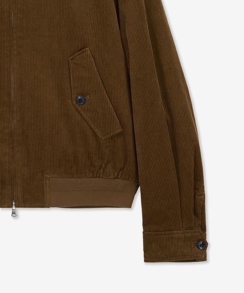 Tngt Corduroy Harrington Jumper (Khaki Brown) Tnju6E101W2