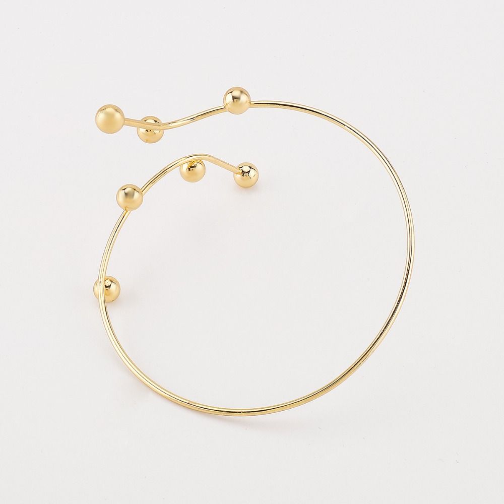 Hollow Flower Opening Cuff Bracelets Line Weave Circle Upper Arm Bracelet Armband Arm Chain  Girls