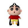 Nohara Shinchan Crayon Shiro Dog Anime Doll Cartoon Character Plush Backpack