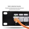 Fengyingzi Cat6A 24-Port 1U LED Indicator Patch Panel