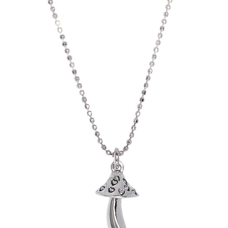 

reinheart Umbrella mushroom necklace 53cm