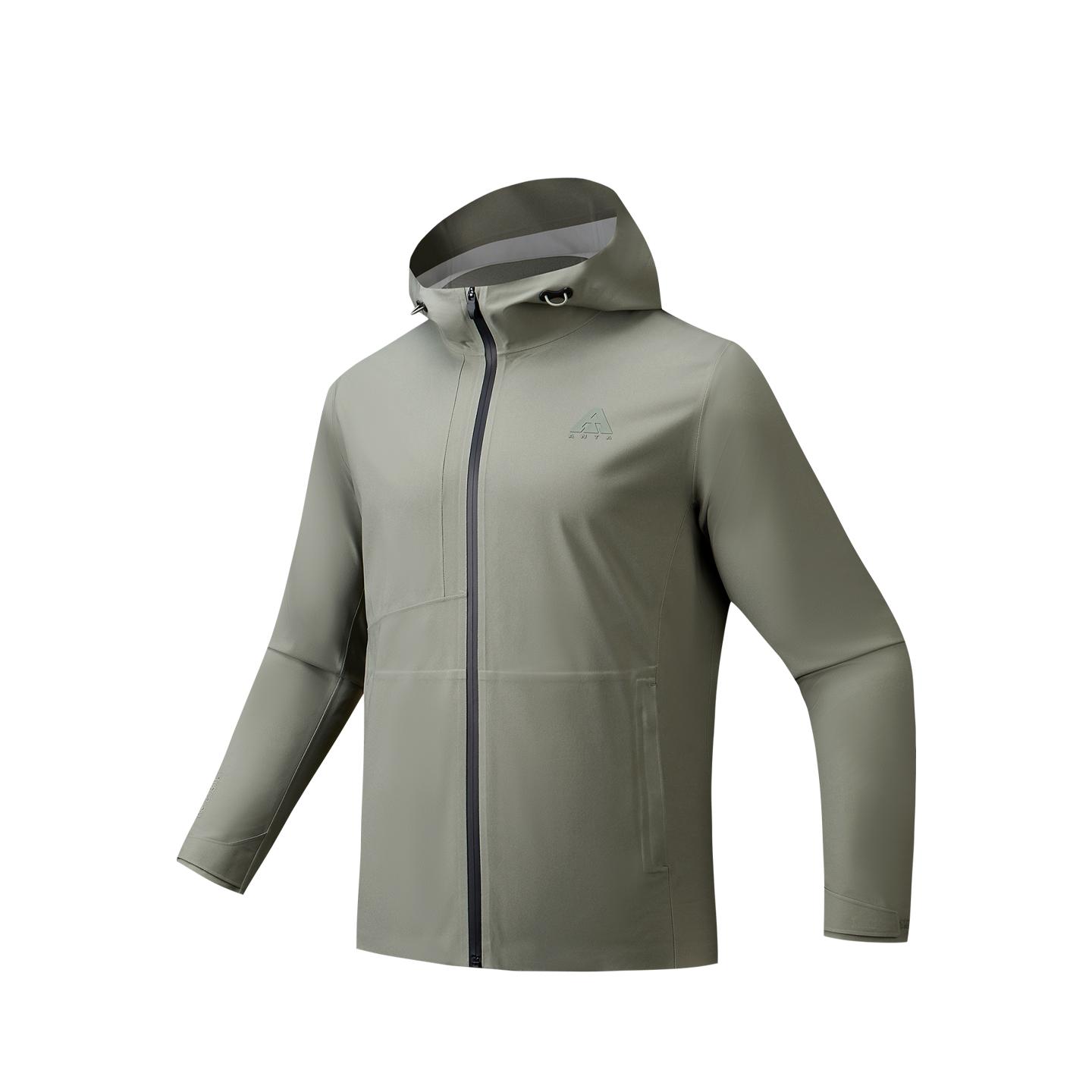 Anta Mountain Versatile Hiking Abrasion Resistant, Breathable, Waterproof, And Windproof Windbreaker Jacket Men s 952546615-3 2XL