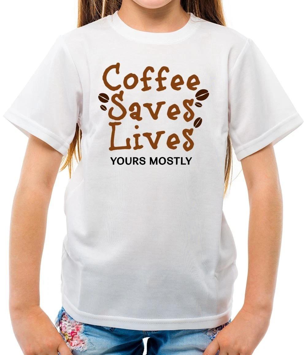 Coffee Saves Your Life for the Most Time - Kids - Funny Love Latte Bean 110