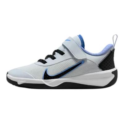 Omni Multi-Court PS Football Grey Royal Pulse Kids Sneakers Black Astronomy-Blue DM9026-009