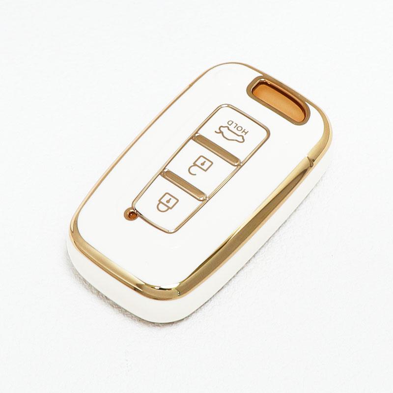 3 Button Tpu For Kia Sonata 8 Sr Ix35 Elantra I30 Soul Hyundai Veloster Solaris Hb20 Rohens Car Key Case Keyless Cover Keychains