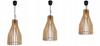 MODERN WOODEN LED CEILING HANGING LAMP