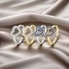 Women's Luxury Adjustable Diamond Heart Ring - Titanium Steel